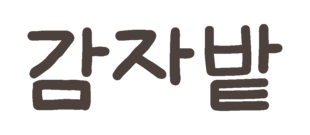 감자밭 로고
